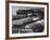 Port of London: Barges Full of Butter and Wine in the Royal Docks-Carl Mydans-Framed Premium Photographic Print