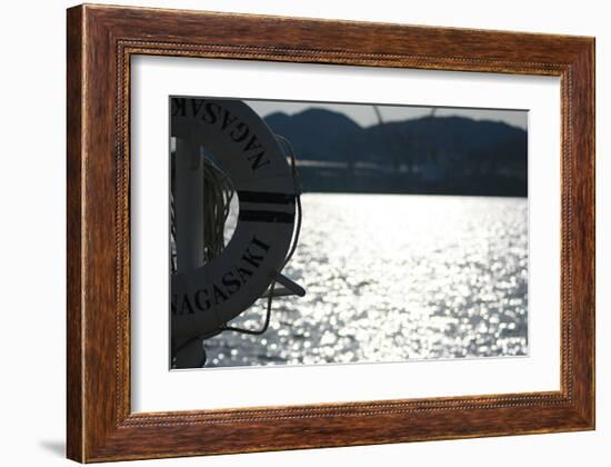 Port of Nagasaki, Japan-Ryuji Adachi-Framed Art Print