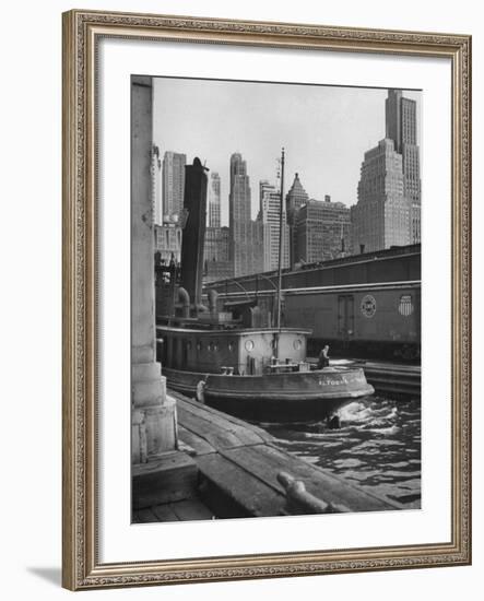 Port of New York-Andreas Feininger-Framed Photographic Print