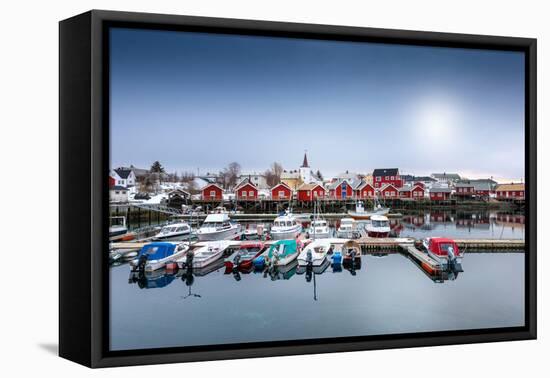 Port of Reine-Philippe Sainte-Laudy-Framed Premier Image Canvas