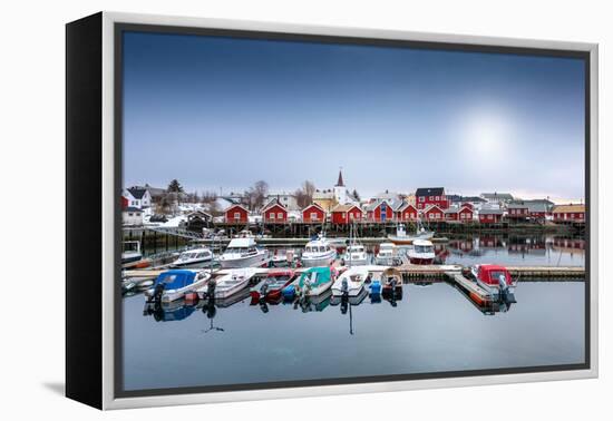 Port of Reine-Philippe Sainte-Laudy-Framed Premier Image Canvas