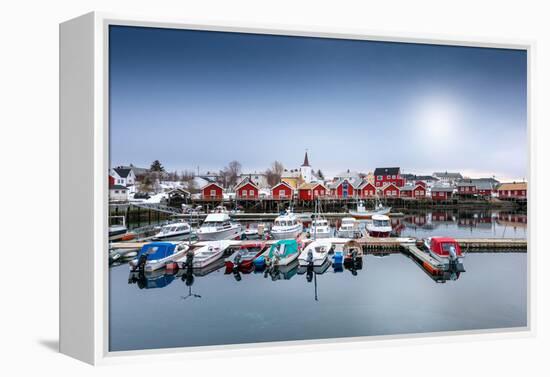 Port of Reine-Philippe Sainte-Laudy-Framed Premier Image Canvas