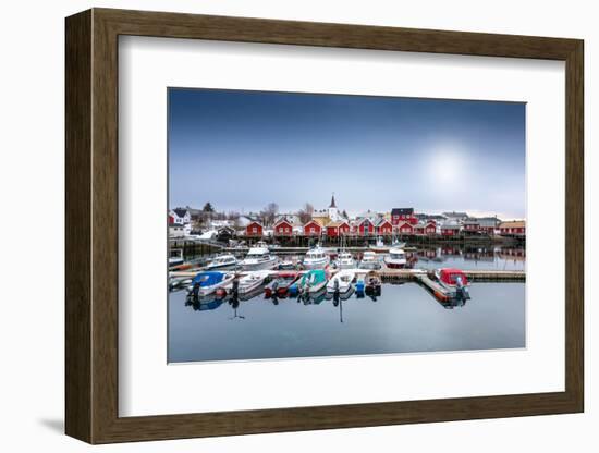 Port of Reine-Philippe Sainte-Laudy-Framed Photographic Print