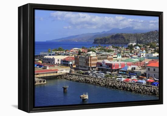 Port of Roseau, Dominica, Windward Islands, West Indies, Caribbean, Central America-Richard Cummins-Framed Premier Image Canvas