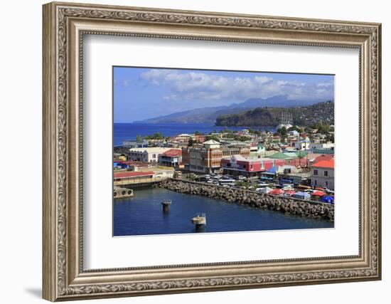 Port of Roseau, Dominica, Windward Islands, West Indies, Caribbean, Central America-Richard Cummins-Framed Photographic Print