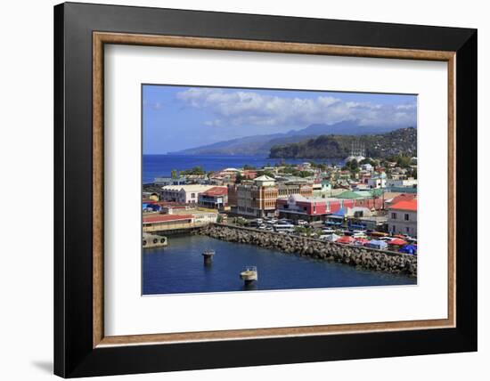 Port of Roseau, Dominica, Windward Islands, West Indies, Caribbean, Central America-Richard Cummins-Framed Photographic Print