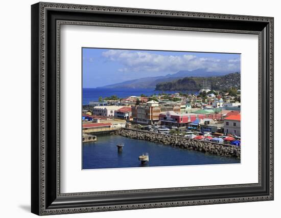 Port of Roseau, Dominica, Windward Islands, West Indies, Caribbean, Central America-Richard Cummins-Framed Photographic Print