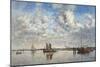 Port of Rotterdam-Eugène Boudin-Mounted Art Print