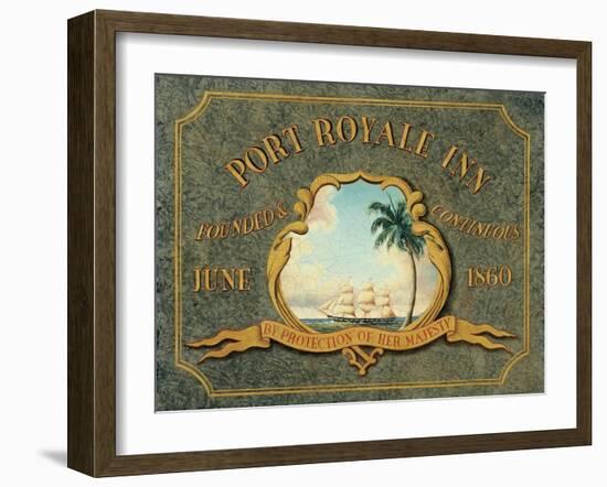 Port Royale Inn-Catherine Jones-Framed Art Print