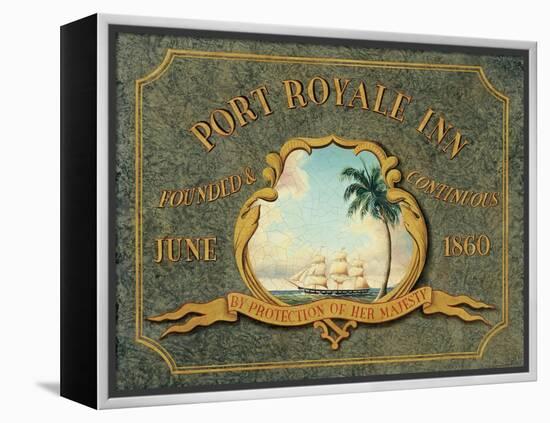 Port Royale Inn-Catherine Jones-Framed Stretched Canvas