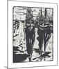 Port Scene - Hafenbild-Ernst Ludwig Kirchner-Mounted Premium Giclee Print