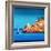 Port Soller 2-Paul Powis-Framed Giclee Print