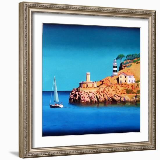 Port Soller 2-Paul Powis-Framed Giclee Print