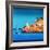 Port Soller 2-Paul Powis-Framed Giclee Print