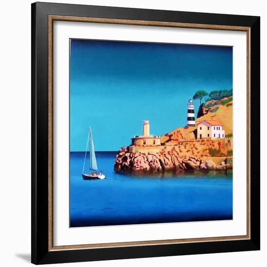 Port Soller 2-Paul Powis-Framed Giclee Print