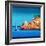 Port Soller 2-Paul Powis-Framed Giclee Print