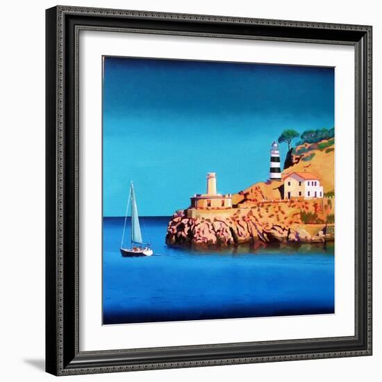 Port Soller 2-Paul Powis-Framed Giclee Print