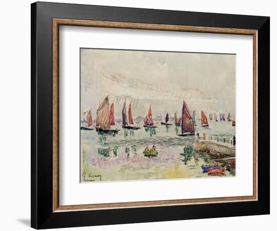 Port St. Louis-Paul Signac-Framed Giclee Print