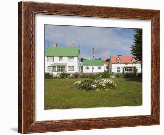 Port Stanley, Falkland Islands, South America-Robert Harding-Framed Photographic Print