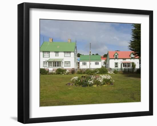 Port Stanley, Falkland Islands, South America-Robert Harding-Framed Photographic Print