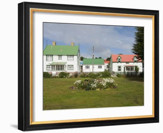Port Stanley, Falkland Islands, South America-Robert Harding-Framed Photographic Print