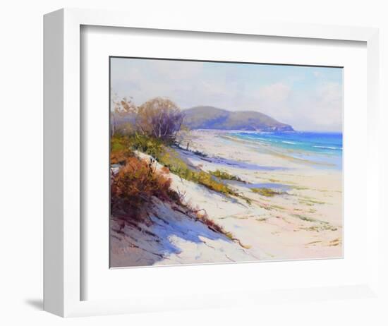 Port Stephans Beach Sands-Graham Gercken-Framed Art Print