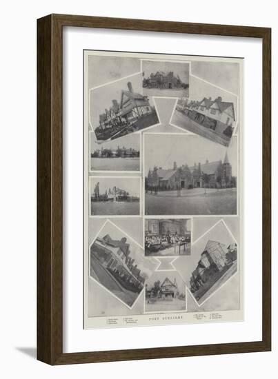 Port Sunlight-null-Framed Giclee Print