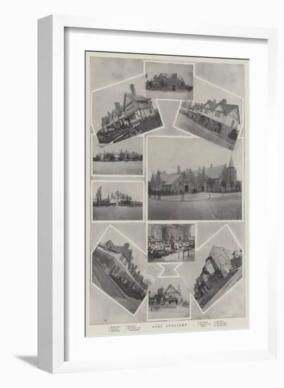 Port Sunlight-null-Framed Giclee Print