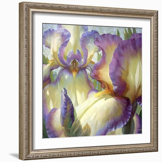 Port Townsend Garden-Elizabeth Horning-Framed Giclee Print