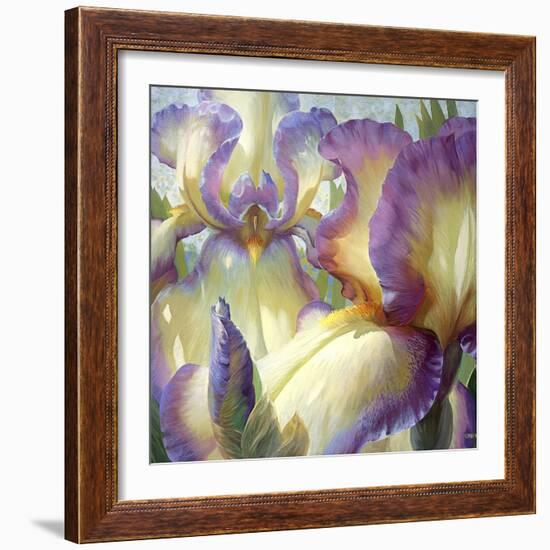 Port Townsend Garden-Elizabeth Horning-Framed Giclee Print