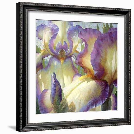 Port Townsend Garden-Elizabeth Horning-Framed Giclee Print