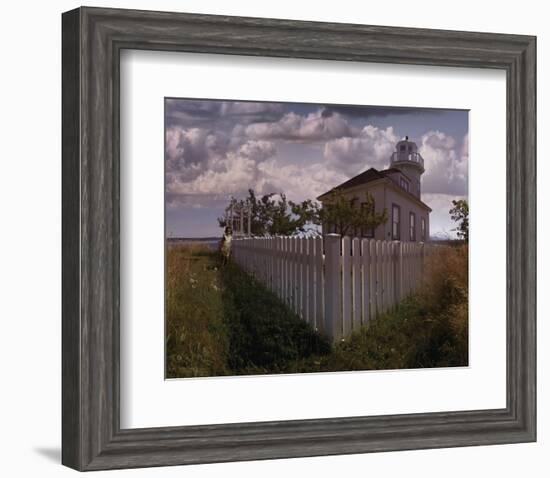 Port Townsend I-Steve Hunziker-Framed Art Print