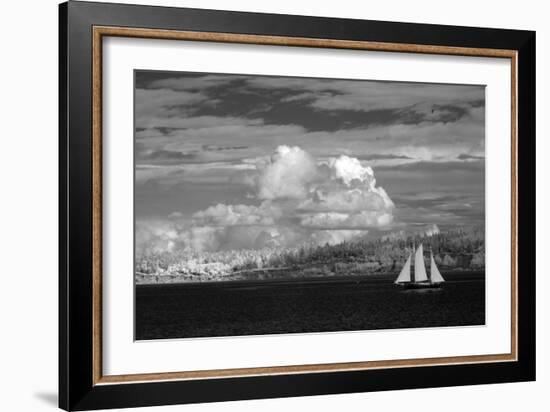 Port Townsend Sailboat I-George Johnson-Framed Photographic Print