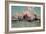 Port Traffic on the River Mersey-Charles Dixon-Framed Art Print