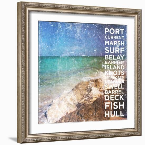 Port Type I-Susan Bryant-Framed Art Print