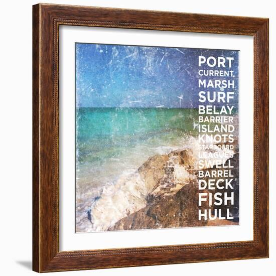 Port Type I-Susan Bryant-Framed Art Print