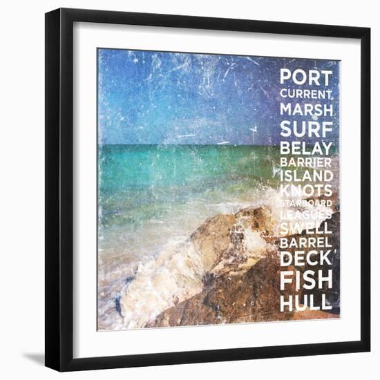 Port Type I-Susan Bryant-Framed Art Print