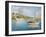 Port Vell In Barcelona-kirilstanchev-Framed Art Print