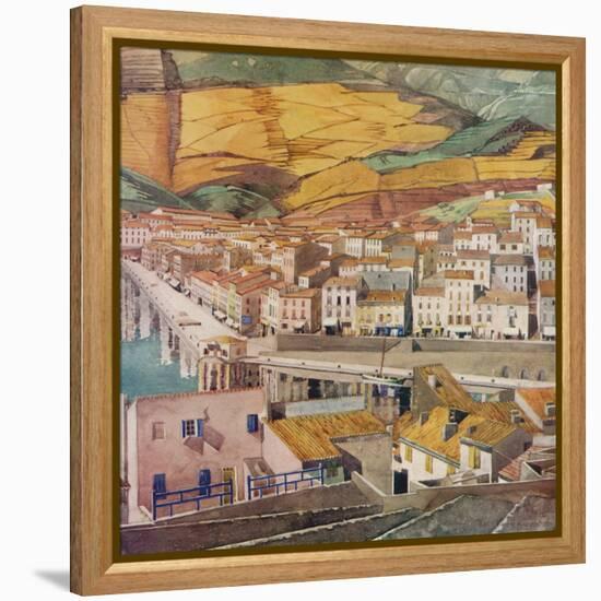 'Port Vendres, La Ville', c1925-Charles Rennie Mackintosh-Framed Premier Image Canvas