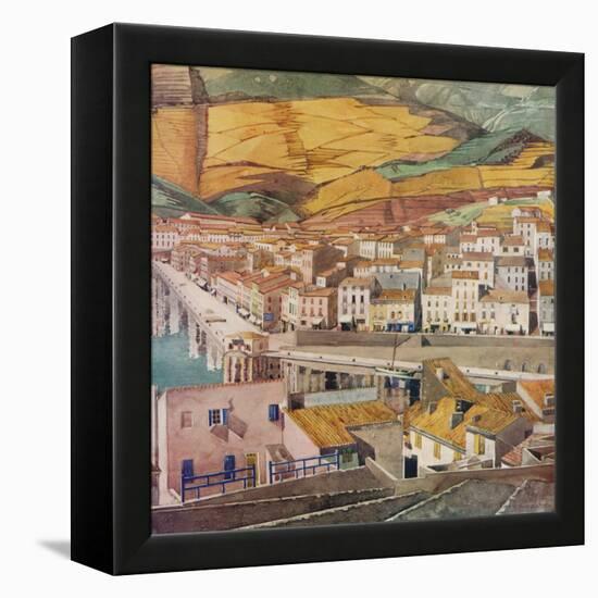 'Port Vendres, La Ville', c1925-Charles Rennie Mackintosh-Framed Premier Image Canvas