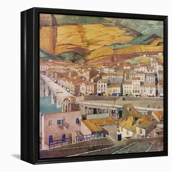 'Port Vendres, La Ville', c1925-Charles Rennie Mackintosh-Framed Premier Image Canvas