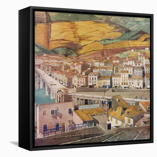 'Port Vendres, La Ville', c1925-Charles Rennie Mackintosh-Framed Premier Image Canvas