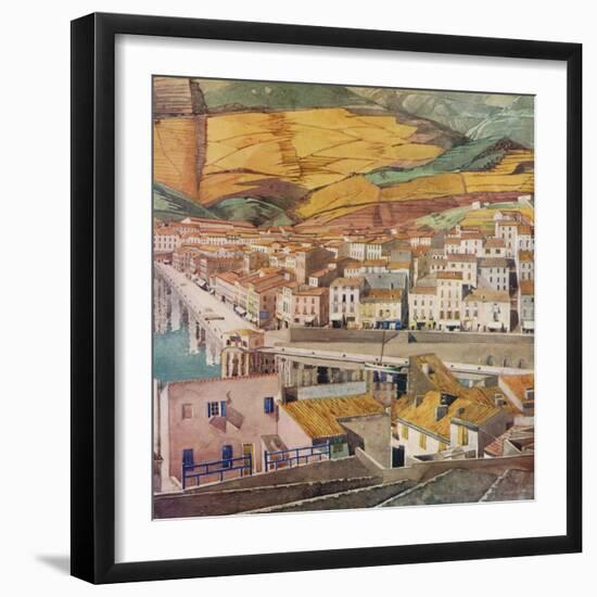 'Port Vendres, La Ville', c1925-Charles Rennie Mackintosh-Framed Giclee Print