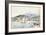 Port Vendres (W/C on Paper)-Johan-Barthold Jongkind-Framed Giclee Print