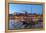 Port Wine Boats on Douro River, Oporto, Portugal-Jim Engelbrecht-Framed Premier Image Canvas