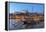 Port Wine Boats on Douro River, Oporto, Portugal-Jim Engelbrecht-Framed Premier Image Canvas