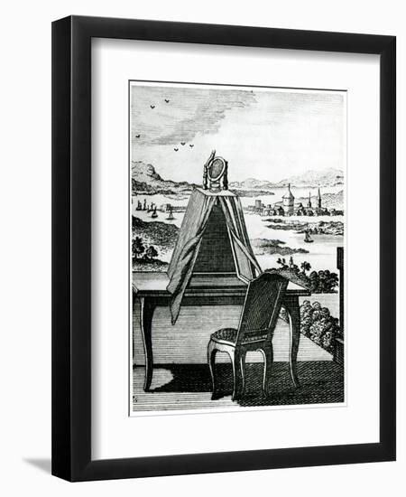 Portable Tent Type of Camera Obscura, 1764-null-Framed Giclee Print