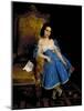 Portait of Luisa Negroni Prati Morosini as a Child-Francesco Hayez-Mounted Giclee Print