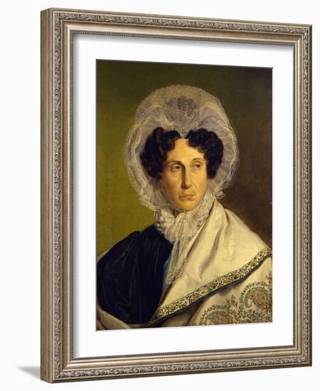 Portait of The-Alfred Rethel-Framed Giclee Print