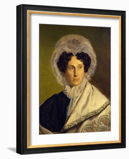 Portait of The-Alfred Rethel-Framed Giclee Print